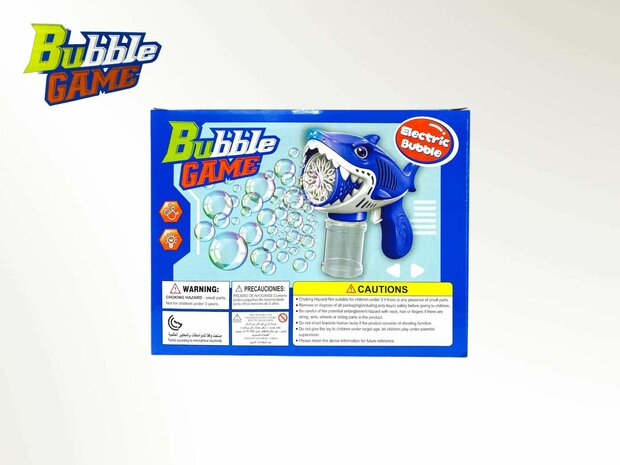 Shark Bellenblaas speelgoed - Bubble Gun Shark - USB oplaadbaar