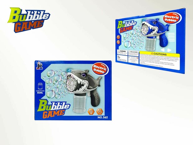 Shark Bellenblaas speelgoed - Bubble Gun Shark - USB oplaadbaar