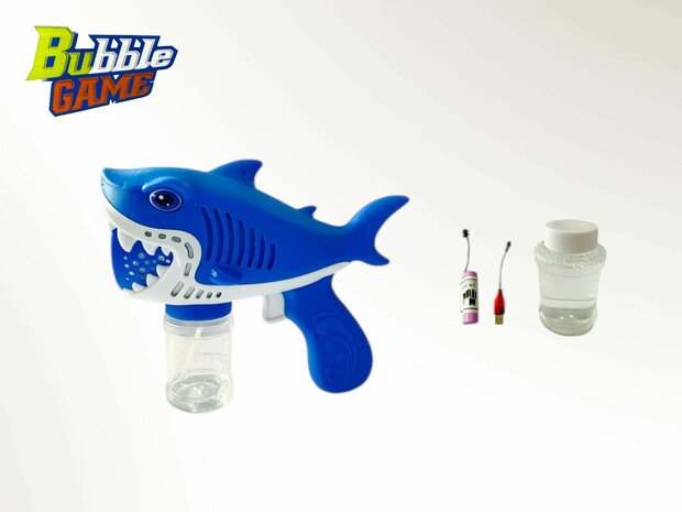 Shark Bubble Blower Toy - Bubble Gun Shark - USB Rechargeable