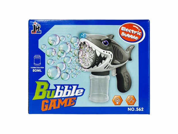 Shark Bubble Gun Toy - Bubble Gun Shark - USB Rechargeable G