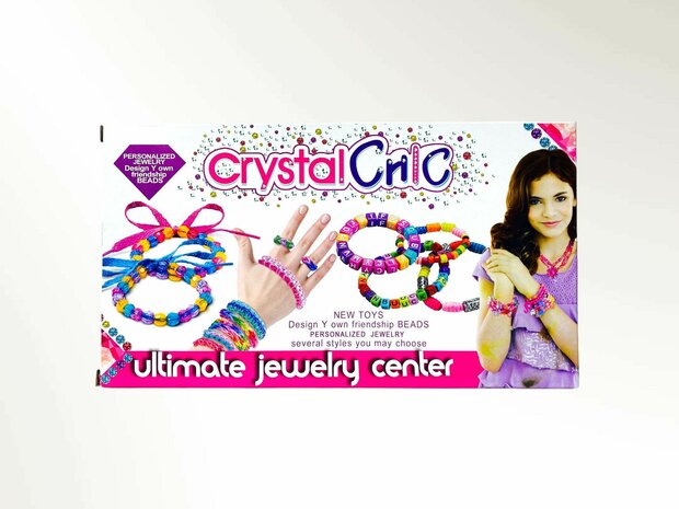 Bead set - DIY - Crystal Chic - Jewelry for girls - bead mix 315 pieces