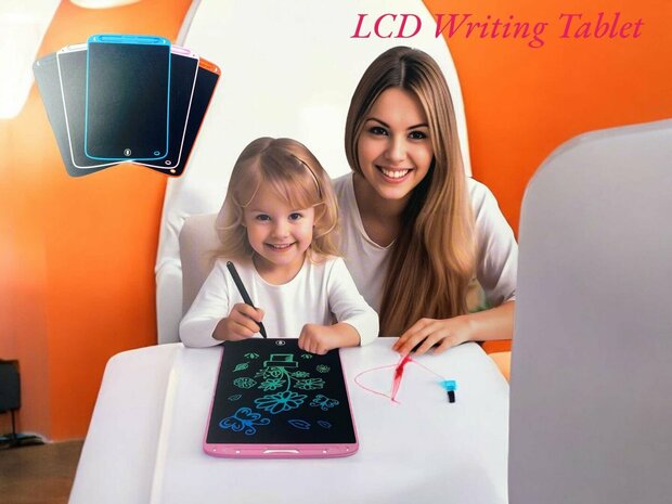 Creative - LCD Writing Board 10 Inch - LCD Drawing Tablet - Drawing Board Children - Children&#039;s Tablet