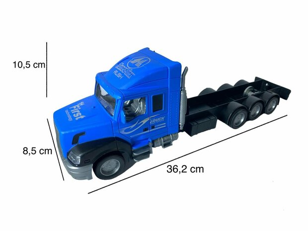 698 Transport Truck set - autotransport vrachtwagen 36.2CM