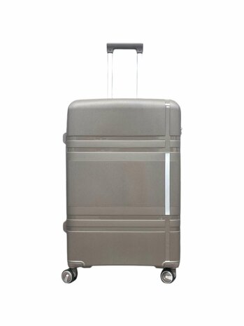 Handbagage koffer 55CM - 4 wielen 360 graden spinner ( koffie )