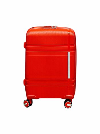 Kofferset  - Luxe - Set van 3 - Rood- 55/65/75 cm -&nbsp;100% Polypropyleen - 2025 Edition