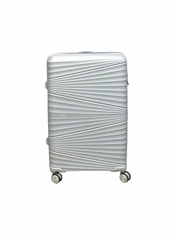 Groot XL koffer - Grijs - 75cm - tot 35kg - 4 wielen 360 graden spinner