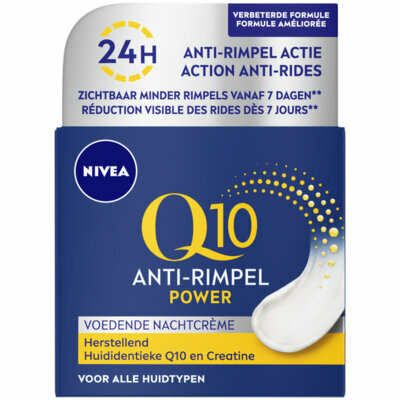 NIVEA Q10 power anti-rimpel nachtcr&egrave;me