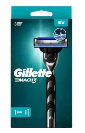 Gillette Mach3 Scheermes + Mesje