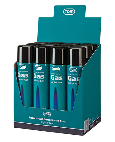 Tom gas navulbus 300ml - universeel - butaan gas