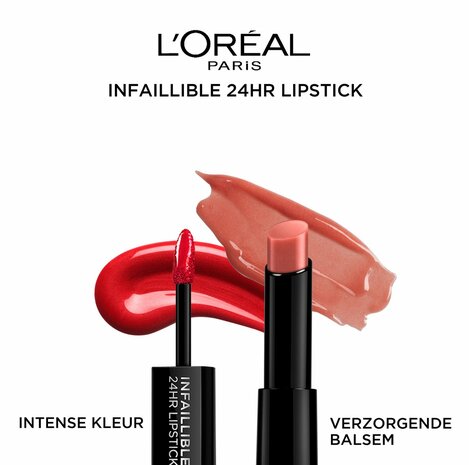 L&#039;Or&eacute;al Paris Infaillible 24H Lipstick - Vitamine E - 806 Everlasting Parisian