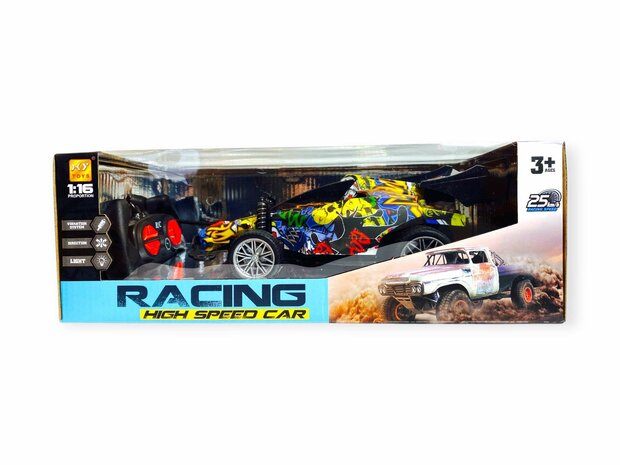 Radio Grafisch Bestuurbare Auto Buggy RC Auto Buggy rasta - 1:16