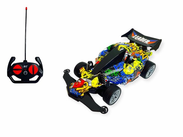 Radio Grafisch Bestuurbare Auto Buggy RC Auto Buggy rasta - 1:16