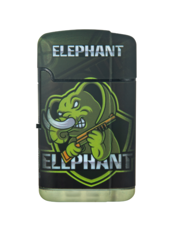 Turbo jet flame aanstekers - 4 stuks - Elephant - wind aansteker