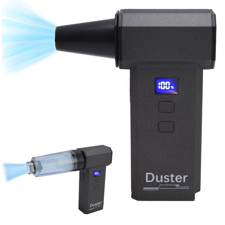 Violent Duster 2in1  - Super Power Turbo Jet Fan blower - 130000 RPM - Blaast en zuigt - Oplaadbaar