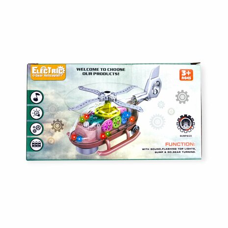 Toy Gear Helicopter - with light, sound 26cm R