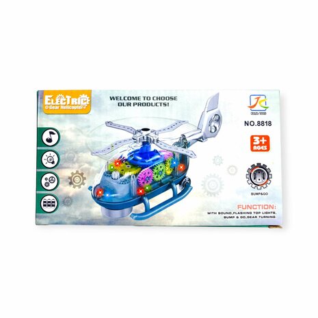 Toy Gear Helicopter - with light, sound 26cm G