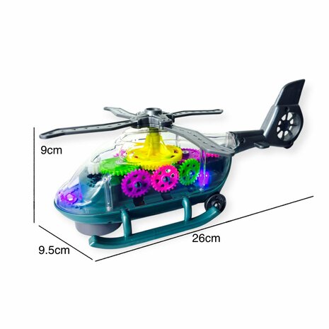 Toy Gear Helicopter - with light, sound 26cm G