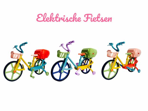 Fietsen Speelgoed - Elektrische  - Fiets Voertuig Model Vroege Onderwijs Speelgoed Met Lichte Muziek