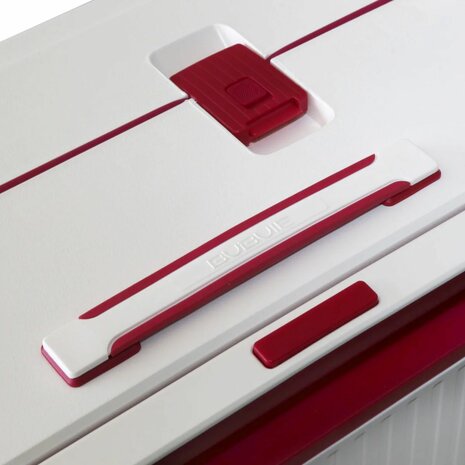 Kofferset wit Hardcase  - 3 stuks - TSA Slot - brede handgreep Bubule 