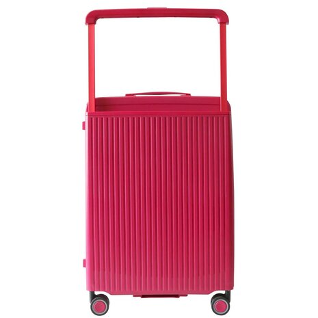 Kofferset Donker roze Hardcase  - 3 stuks - TSA Slot - brede handgreep Bubule 