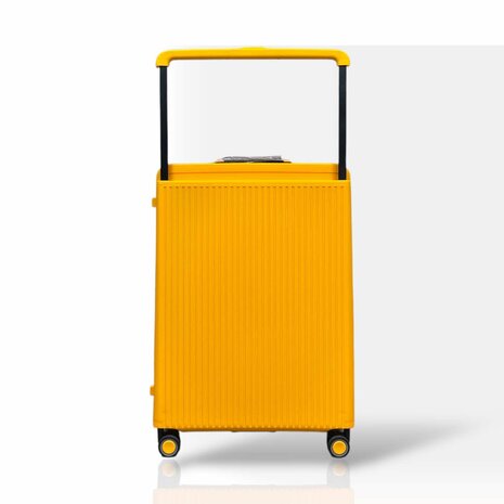 Hardcase koffer oranje Groot - L 66 cm - TSA Slot - brede handgreep Bubule 