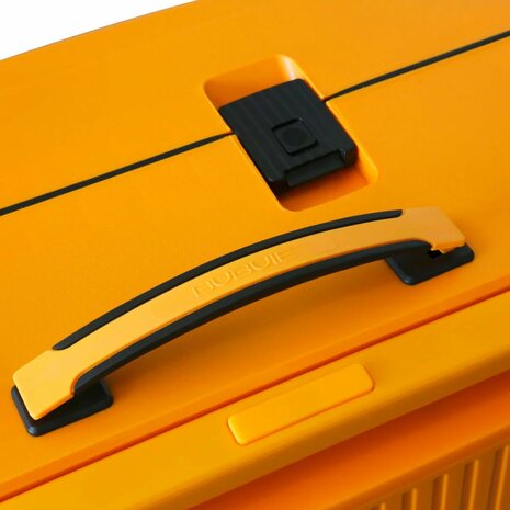 Hardcase koffer oranje Groot - L 66 cm - TSA Slot - brede handgreep Bubule 
