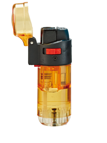 Jet Flame transparant aanstekers - 5 stuks Turbo wind aansteker- navulbaar