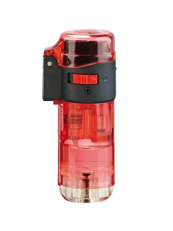 Jet Flame transparant aanstekers - 5 stuks Turbo wind aansteker- navulbaar