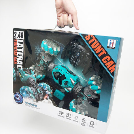 RC Stunt Transform Twist Car - Remote Control Car &ndash; 360&deg; Spinning &amp; Sleek Handling!