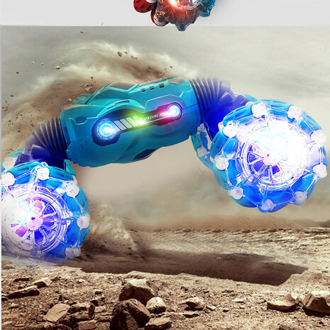 RC Stunt Transform Twist Car - Remote Control Car &ndash; 360&deg; Spinning &amp; Sleek Handling!