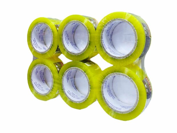 Premium Verpakkingstape Doorzichtig Ultra Sterk 48mm x 100m - Plakband - dozentape