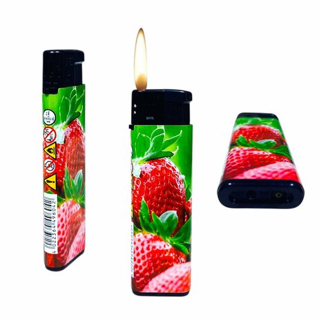 Aanstekers Click 50 stuks met fruitprint