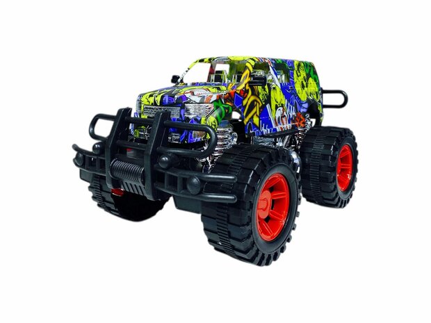 Auto superkracht offroad - Auto Speelgoed Anti true scale coole styling ( zonder batterij spel )
