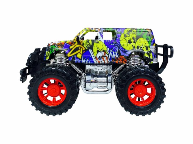 Auto superkracht offroad - Auto Speelgoed Anti true scale coole styling ( zonder batterij spel )