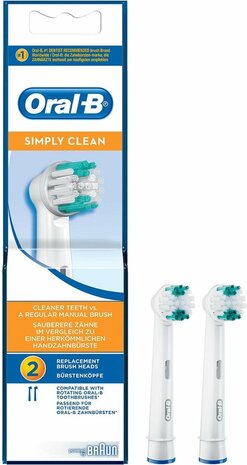 Oral-B Easy Clean brush heads 2 pieces