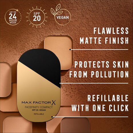 Max Factor Facefinity Compact Foundation 008 Toffee