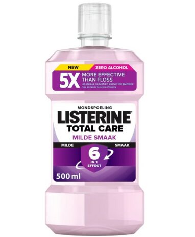 Listerine Total Care Milde Smaak Mondwater 500ML