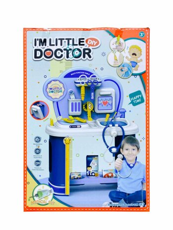 Educatieve speelgoed doktersset voor kinderen met 17 accessoires DIY
