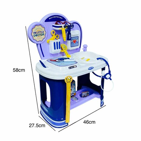 Educatieve speelgoed doktersset voor kinderen met 17 accessoires DIY