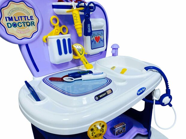 Educatieve speelgoed doktersset voor kinderen met 17 accessoires DIY