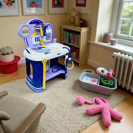 Educatieve speelgoed doktersset voor kinderen met 17 accessoires DIY