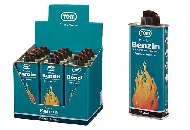 Lighter Refill Bottle &ndash; Petrol Fluid 133ml