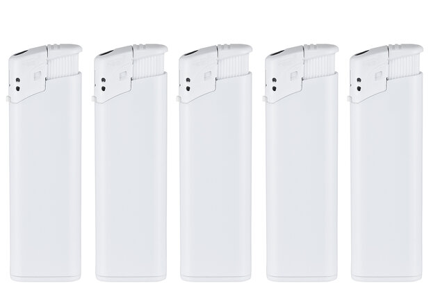 White Printable Lighter Blank - Pack of 50 - Click System - TOM&reg;