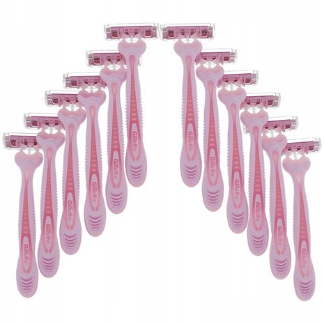 Gillette Simply Venus 3 Disposable Razors 12-Piece