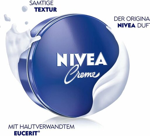 NIVEA Creme 400ML - Beschermt &amp; Verzorgt De Droge Huid - Voor Heel De Familie 