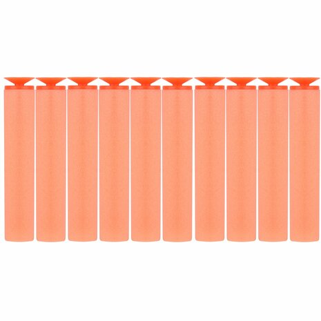 Elite Darts 30x Zuignap Darts voor Nerf Guns - pijltjes - oranje