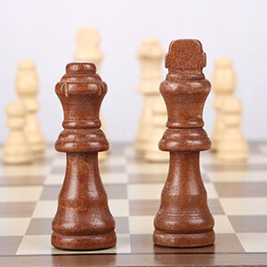 Luxury Magnetic Chess and Checkers Board - 39cm Foldable 2-in-1 Wooden Chess Set