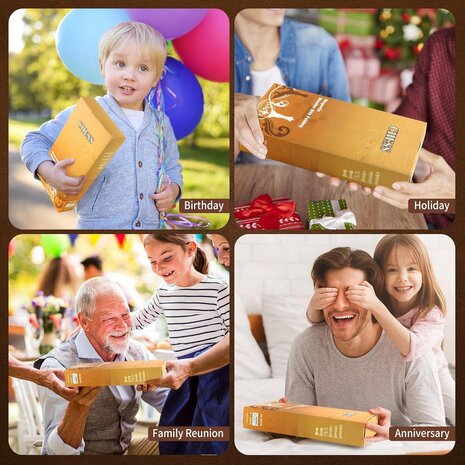 Chess - Professionele Magnetische houten schaakbord 38cm - opvouwbaar