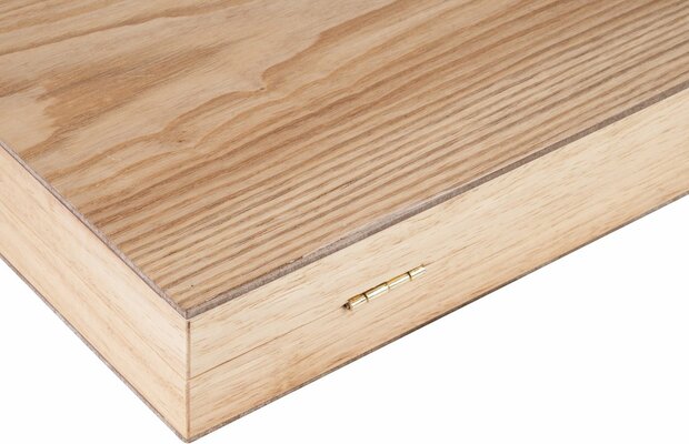 Backgammon Set -massief hout -  47,5 x 38 x 2,7 cm