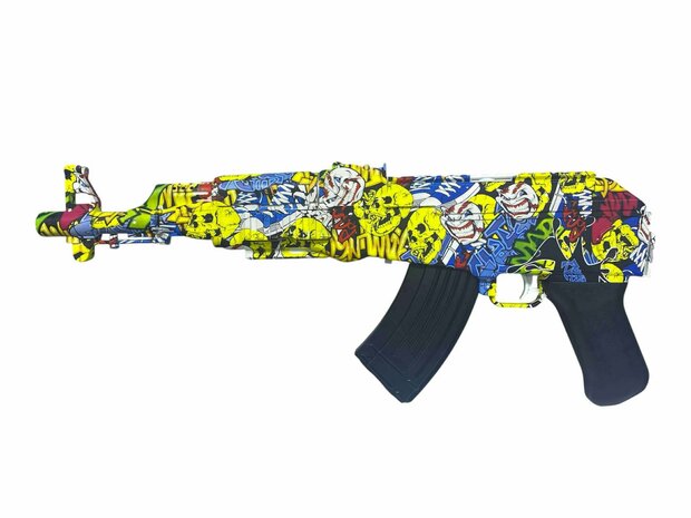 Shooting Elite Gelblaster - Luminous Silencer - AK47 Led Light - compleet set - Oplaadbaar - 74CM